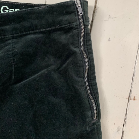 GAP Emerald Green Velvet Skinny Pant- 33 - Picture 2 of 5